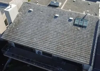 before asphalt shingle roofing project San Francisco