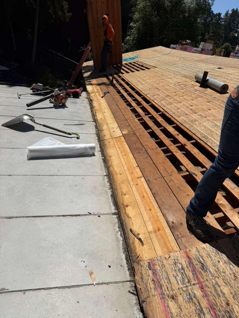Flat and low-slope roofing system on a San Jose property