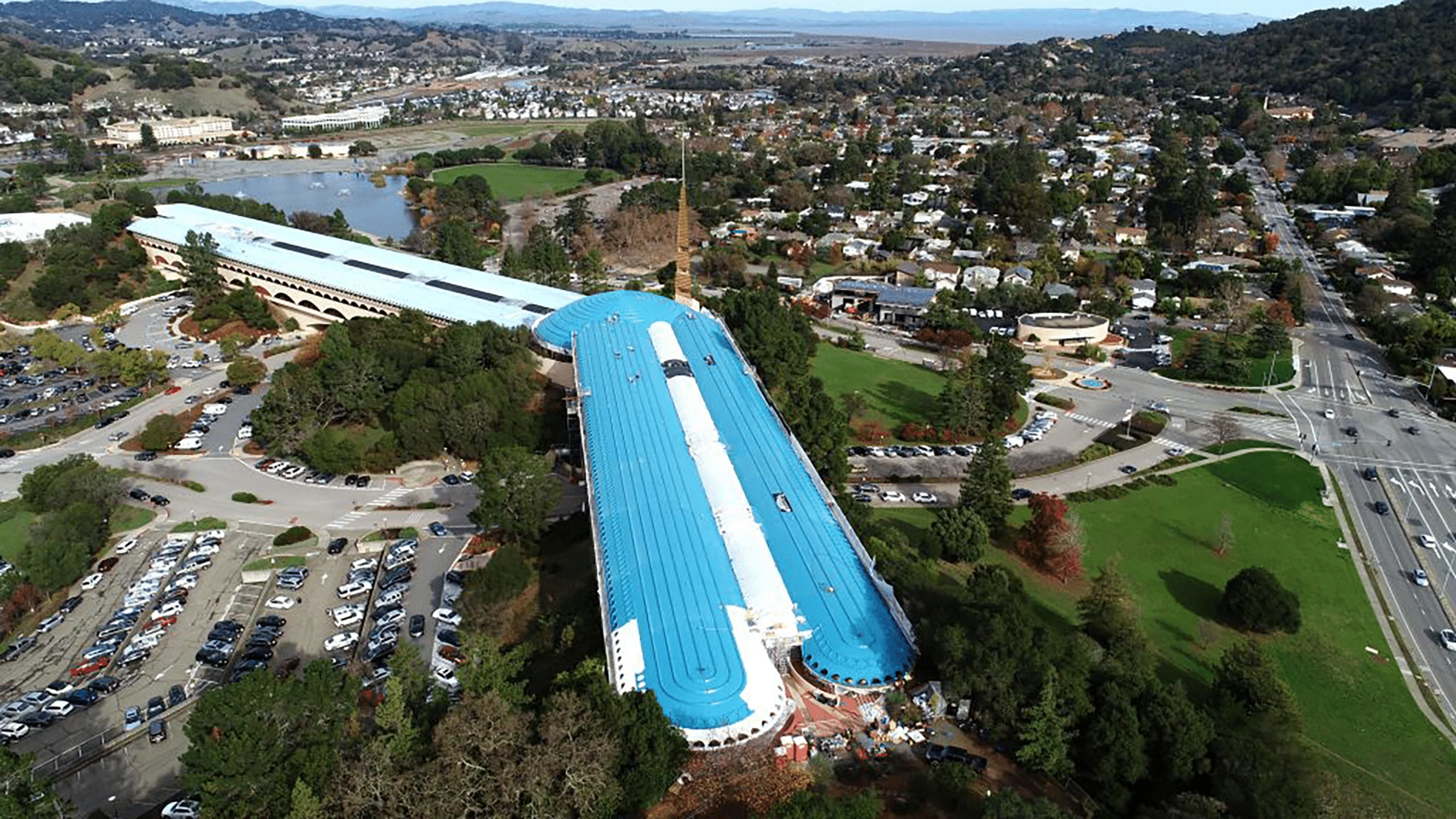 Marin County Civic Center in San Rafael, CA