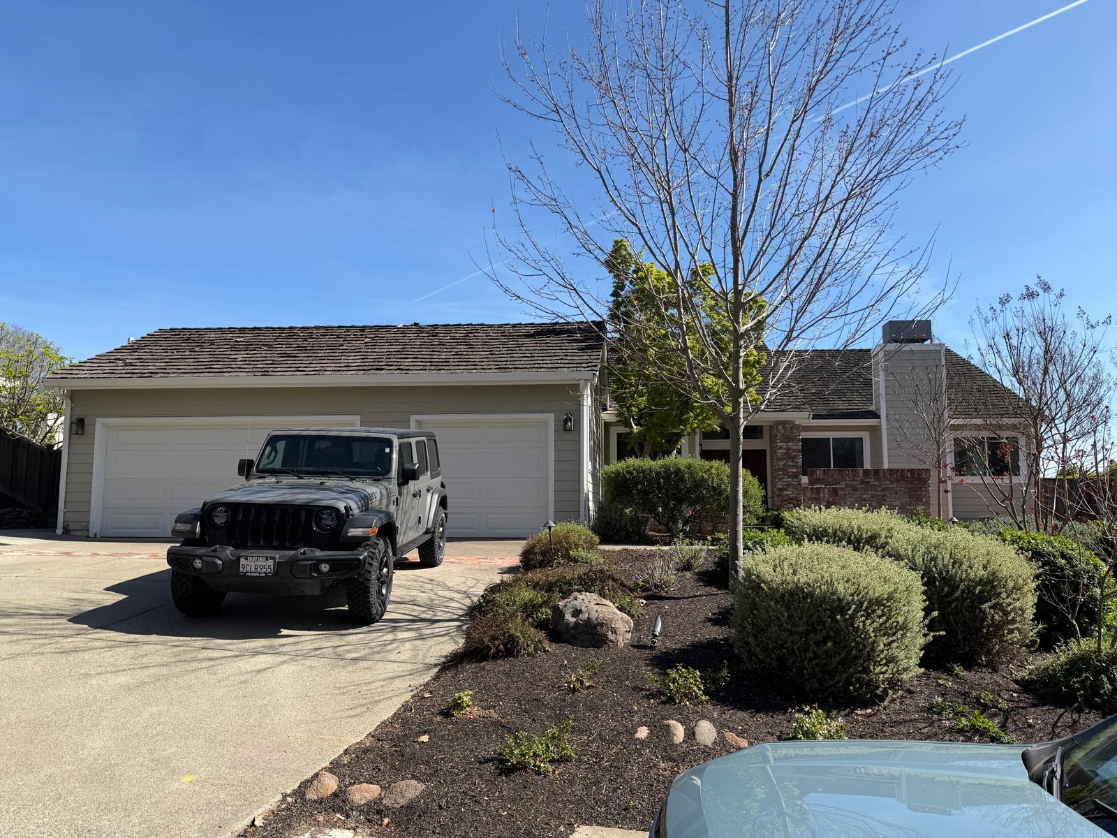 Older San Jose home requiring roofing inspection