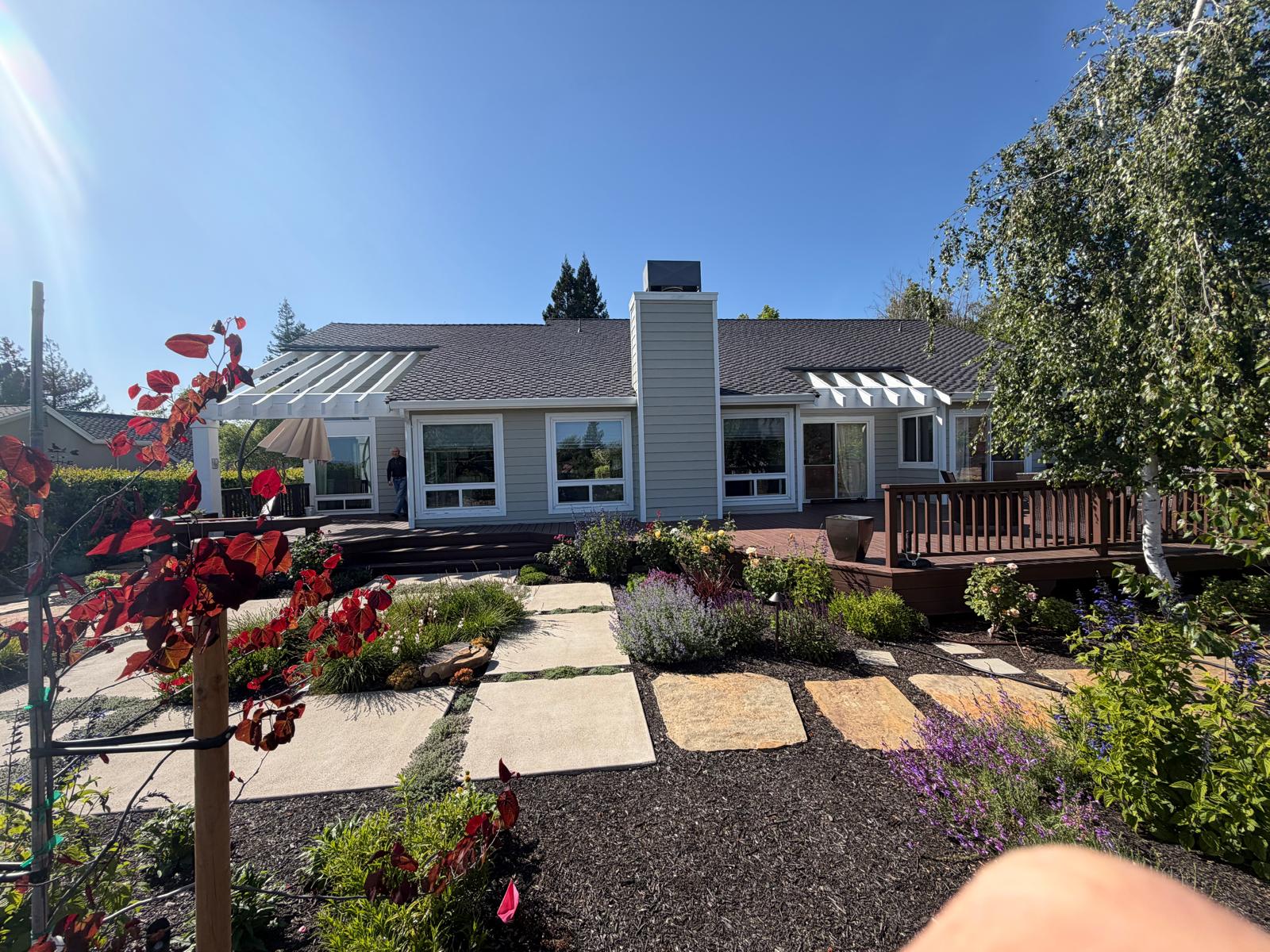 Residential roofing project completed by Equinox Roofing in San Jose